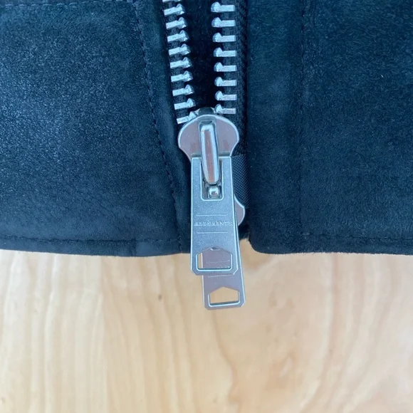 AllSaints Men's Shearling Jacket - Picture 5 of 8